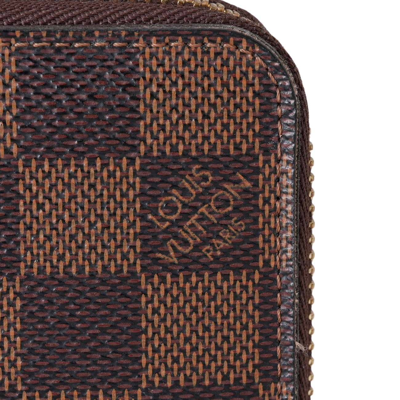 LOUIS VUITTON(USED)루이비통 N60015 다미에 에벤 지피 월릿